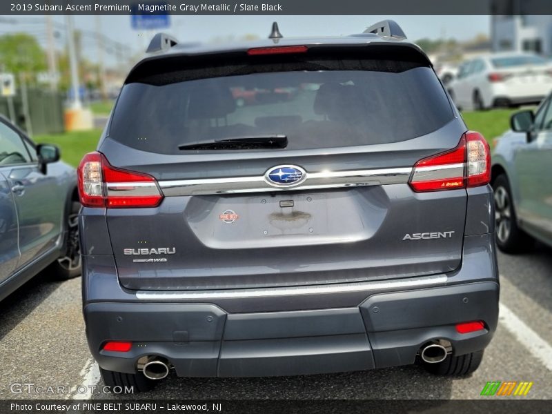 Magnetite Gray Metallic / Slate Black 2019 Subaru Ascent Premium