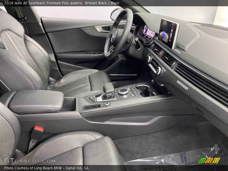 Front Seat of 2018 A5 Sportback Premium Plus quattro
