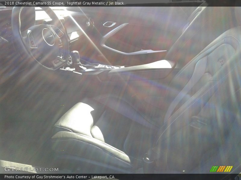 Nightfall Gray Metallic / Jet Black 2018 Chevrolet Camaro SS Coupe