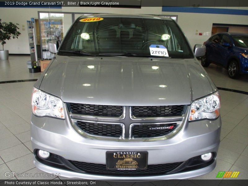 Billet / Black/Light Graystone 2019 Dodge Grand Caravan SXT