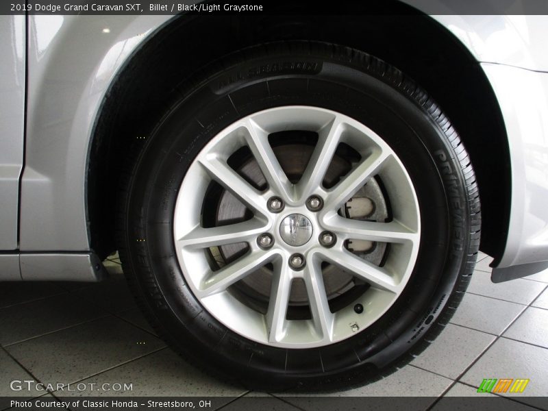 Billet / Black/Light Graystone 2019 Dodge Grand Caravan SXT
