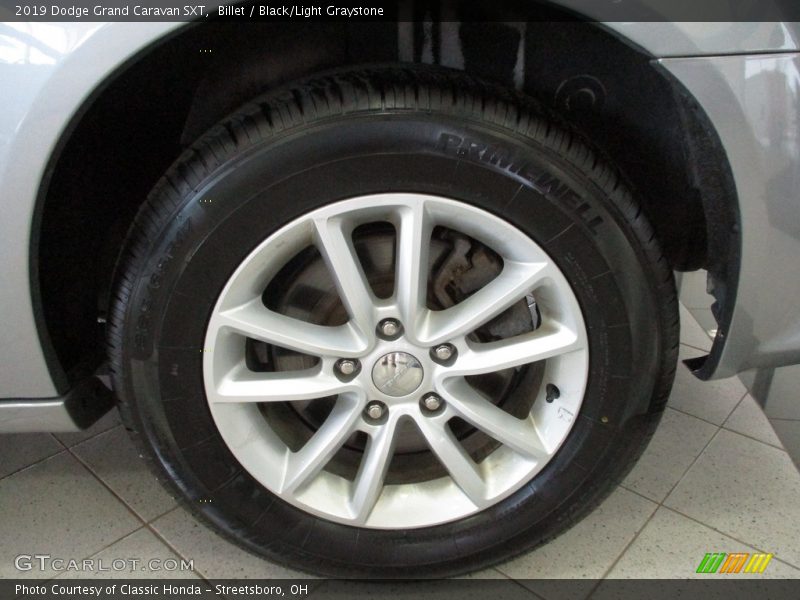 Billet / Black/Light Graystone 2019 Dodge Grand Caravan SXT