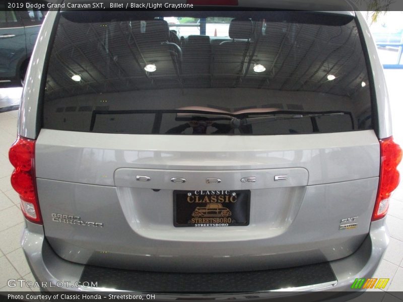 Billet / Black/Light Graystone 2019 Dodge Grand Caravan SXT