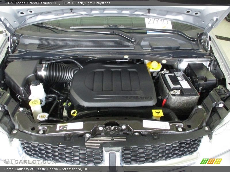 Billet / Black/Light Graystone 2019 Dodge Grand Caravan SXT