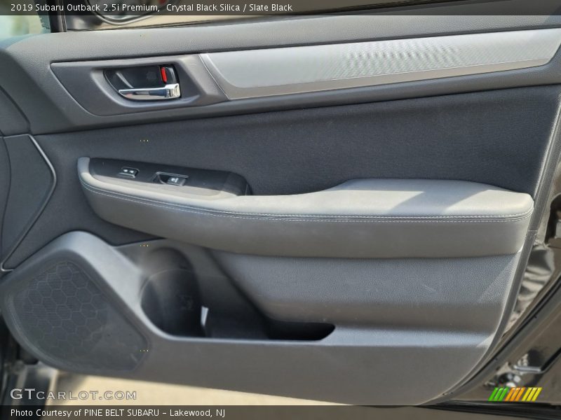 Crystal Black Silica / Slate Black 2019 Subaru Outback 2.5i Premium