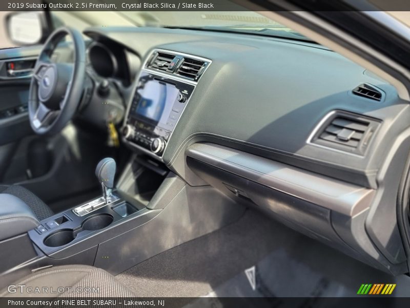 Crystal Black Silica / Slate Black 2019 Subaru Outback 2.5i Premium