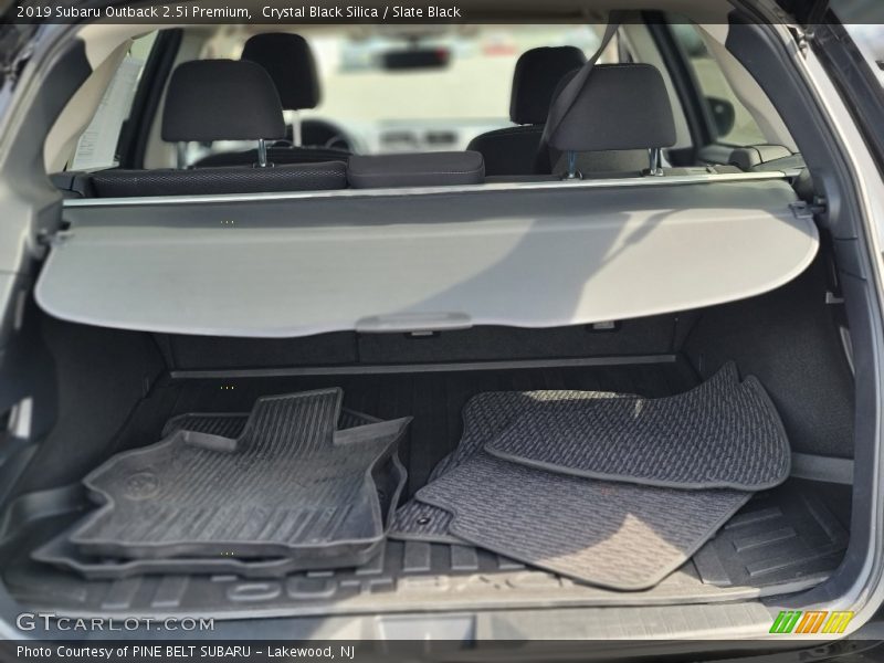 Crystal Black Silica / Slate Black 2019 Subaru Outback 2.5i Premium