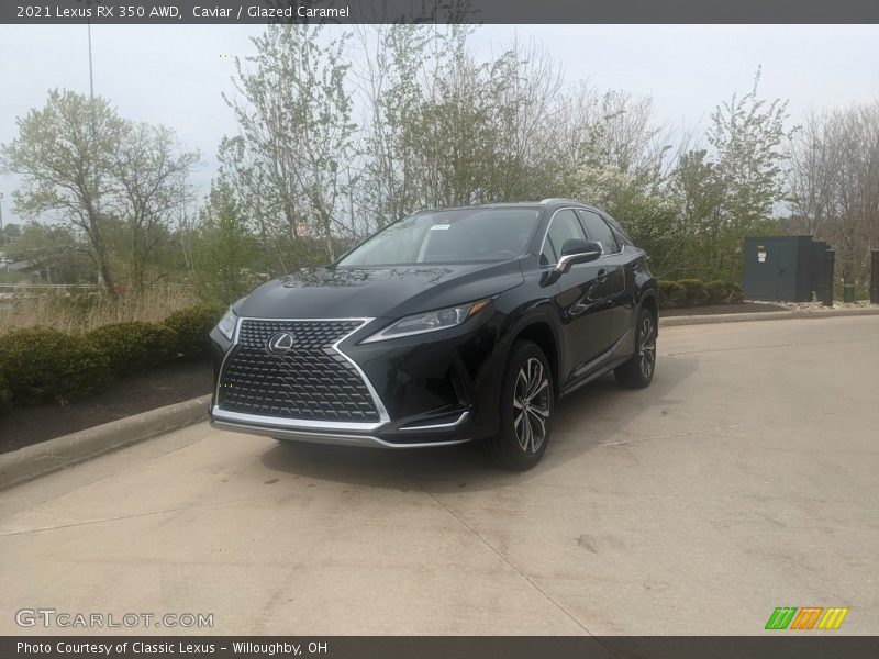 Caviar / Glazed Caramel 2021 Lexus RX 350 AWD