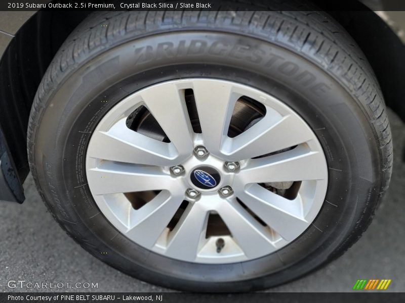 Crystal Black Silica / Slate Black 2019 Subaru Outback 2.5i Premium