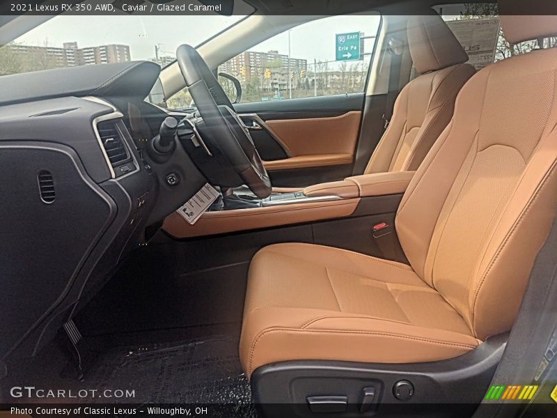 Caviar / Glazed Caramel 2021 Lexus RX 350 AWD