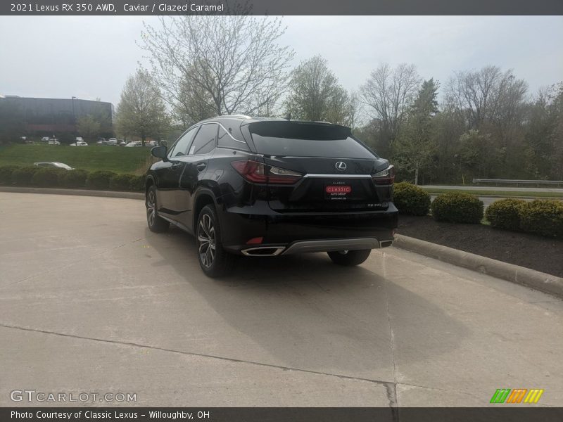 Caviar / Glazed Caramel 2021 Lexus RX 350 AWD