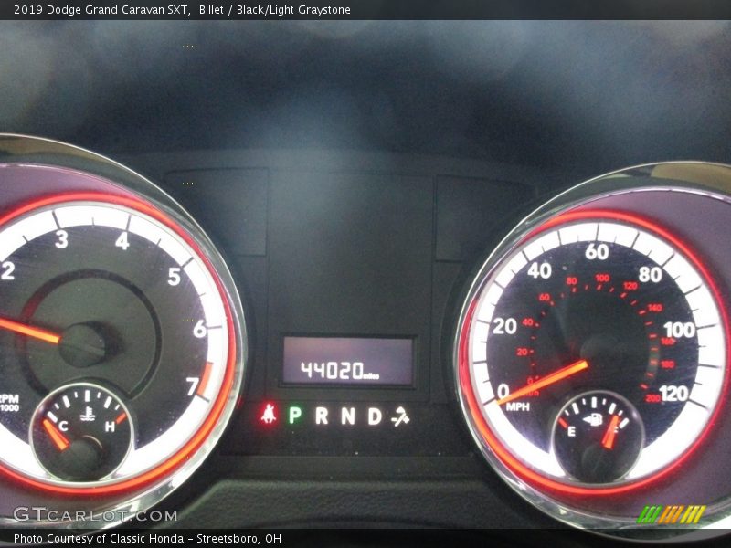 Billet / Black/Light Graystone 2019 Dodge Grand Caravan SXT