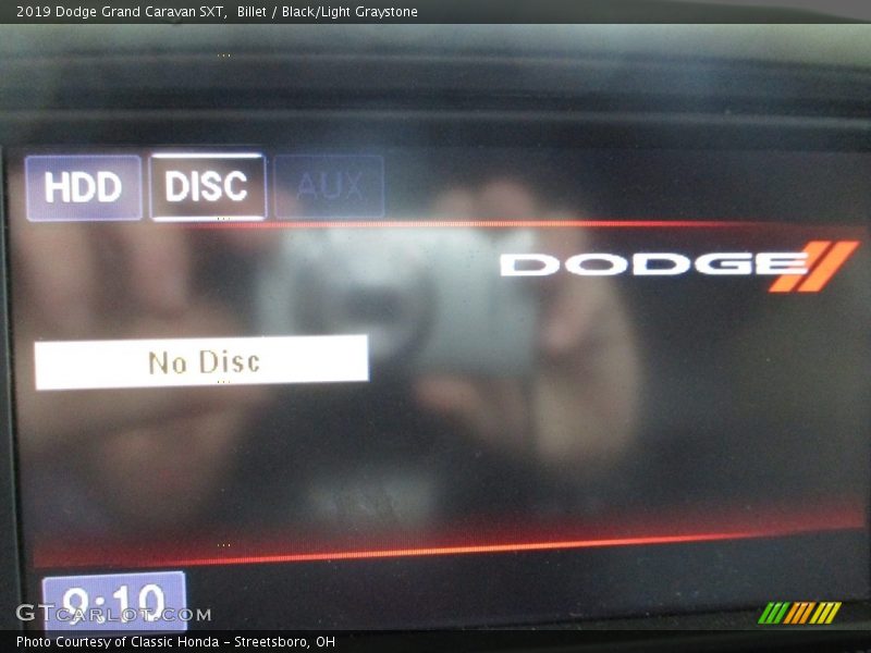 Billet / Black/Light Graystone 2019 Dodge Grand Caravan SXT