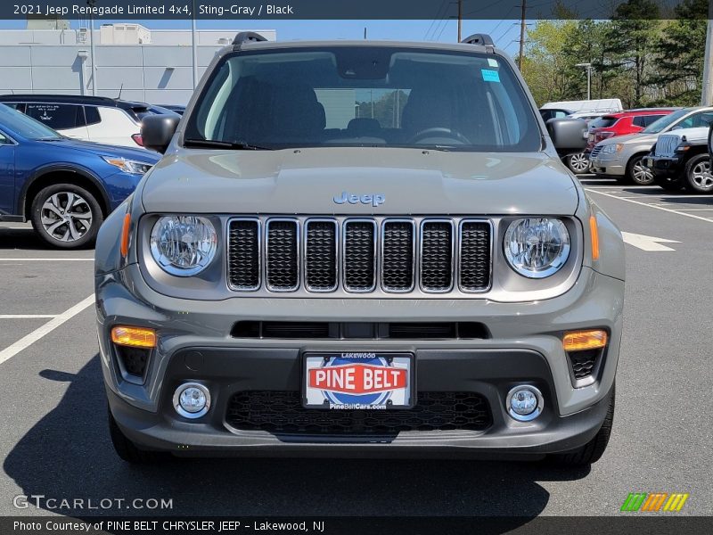 Sting-Gray / Black 2021 Jeep Renegade Limited 4x4