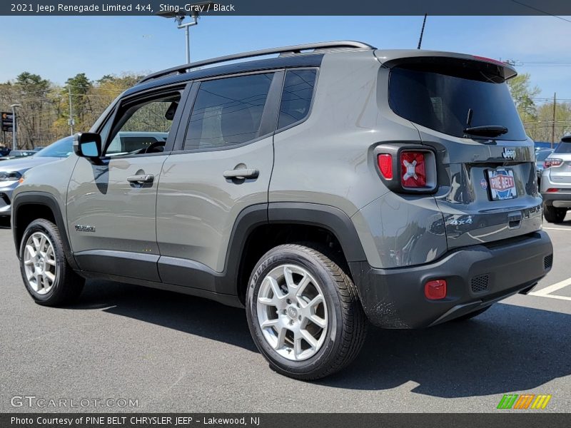 Sting-Gray / Black 2021 Jeep Renegade Limited 4x4