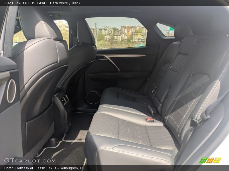 Ultra White / Black 2021 Lexus RX 350 AWD