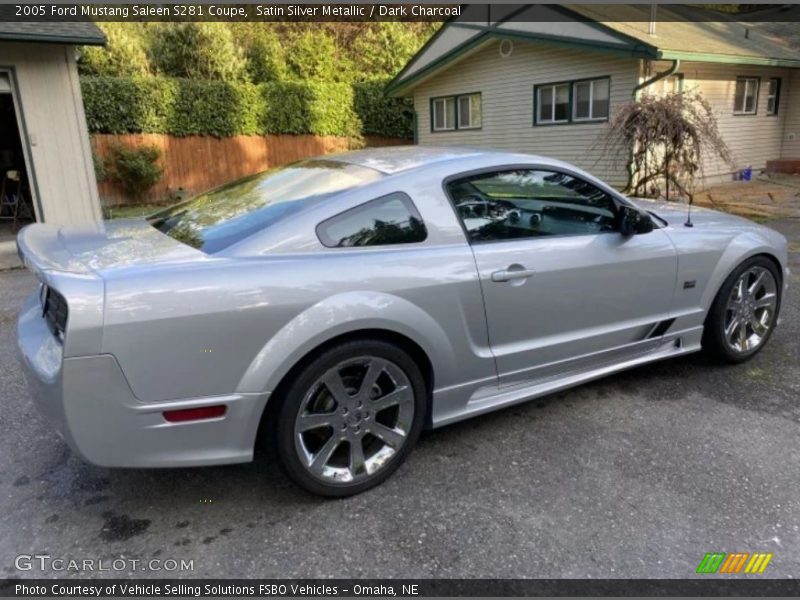 Satin Silver Metallic / Dark Charcoal 2005 Ford Mustang Saleen S281 Coupe