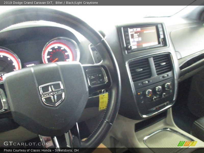 Billet / Black/Light Graystone 2019 Dodge Grand Caravan SXT