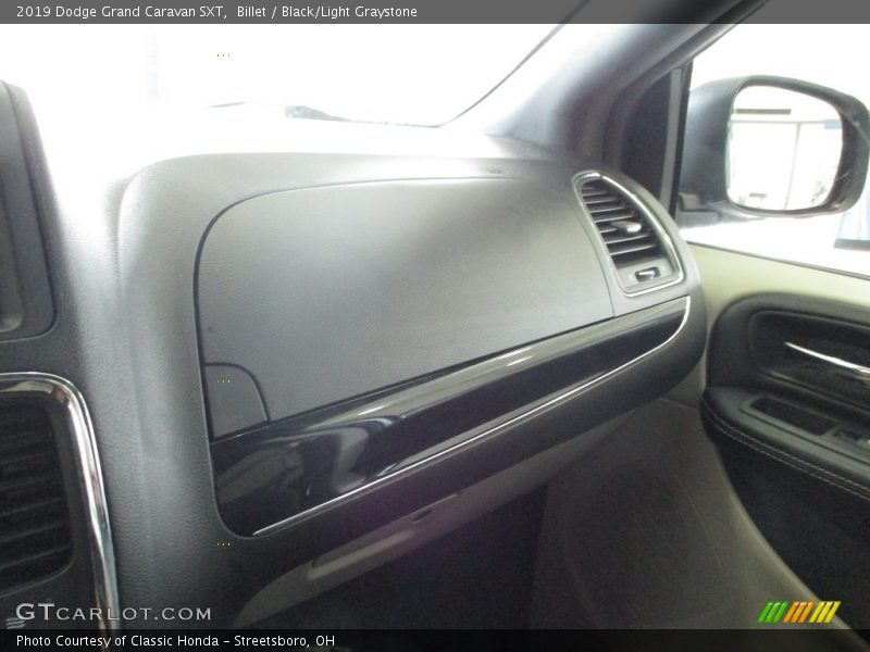 Billet / Black/Light Graystone 2019 Dodge Grand Caravan SXT