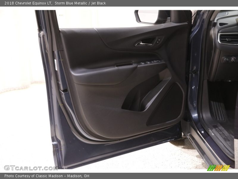 Storm Blue Metallic / Jet Black 2018 Chevrolet Equinox LT