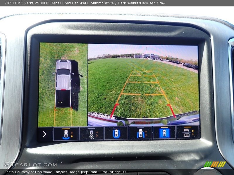 Summit White / Dark Walnut/Dark Ash Gray 2020 GMC Sierra 2500HD Denali Crew Cab 4WD