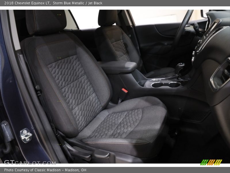 Storm Blue Metallic / Jet Black 2018 Chevrolet Equinox LT
