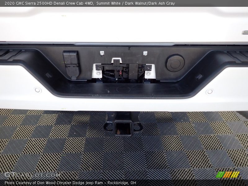 Summit White / Dark Walnut/Dark Ash Gray 2020 GMC Sierra 2500HD Denali Crew Cab 4WD