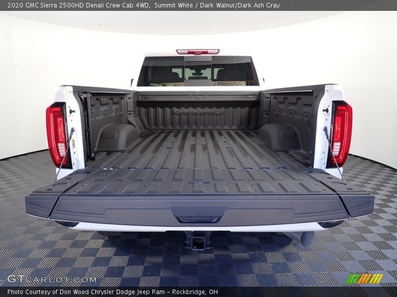 Summit White / Dark Walnut/Dark Ash Gray 2020 GMC Sierra 2500HD Denali Crew Cab 4WD