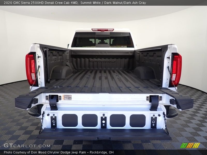 Summit White / Dark Walnut/Dark Ash Gray 2020 GMC Sierra 2500HD Denali Crew Cab 4WD