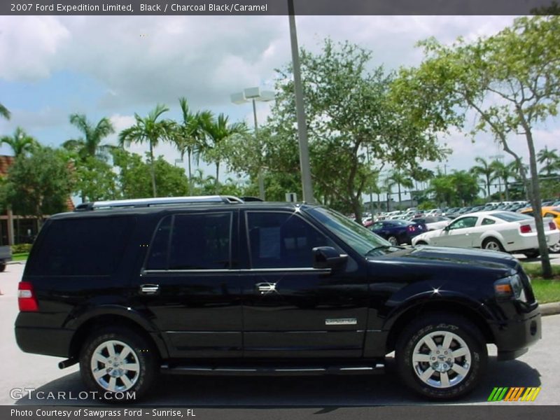 Black / Charcoal Black/Caramel 2007 Ford Expedition Limited