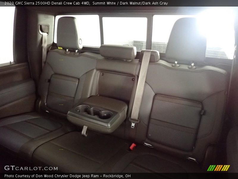 Summit White / Dark Walnut/Dark Ash Gray 2020 GMC Sierra 2500HD Denali Crew Cab 4WD