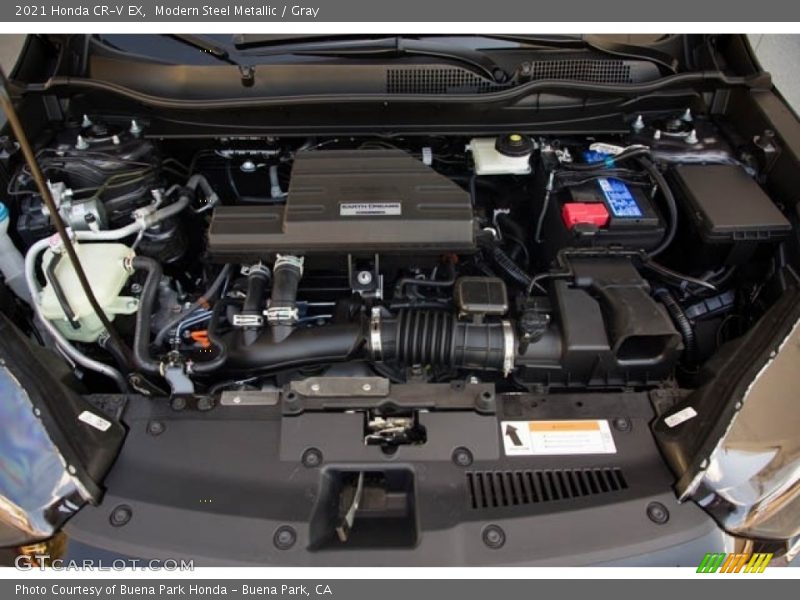 Modern Steel Metallic / Gray 2021 Honda CR-V EX