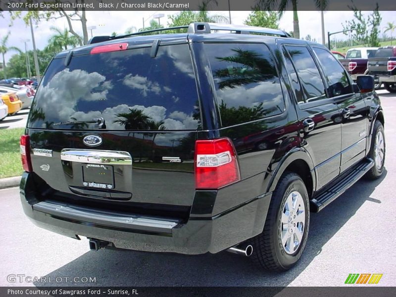 Black / Charcoal Black/Caramel 2007 Ford Expedition Limited