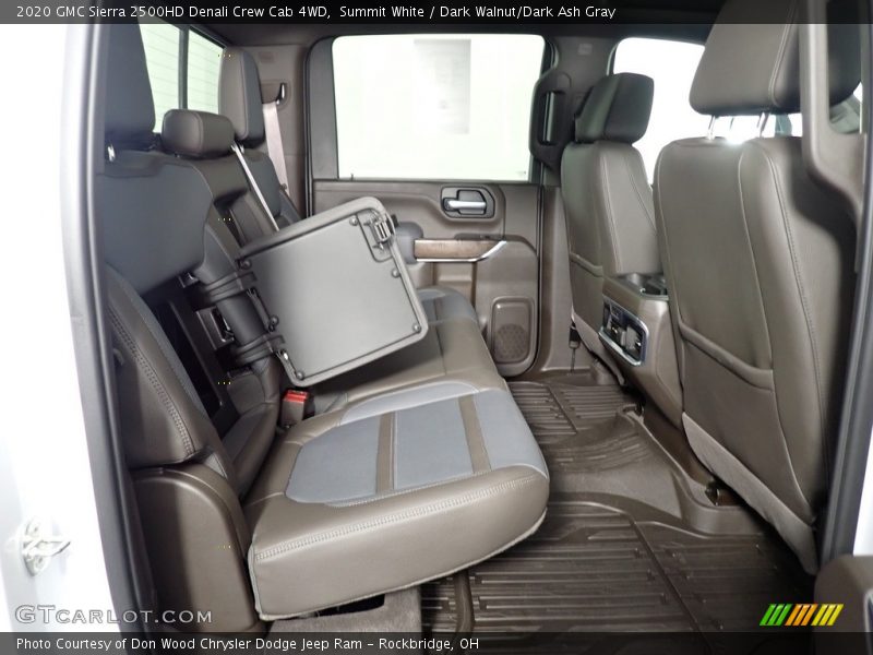 Summit White / Dark Walnut/Dark Ash Gray 2020 GMC Sierra 2500HD Denali Crew Cab 4WD