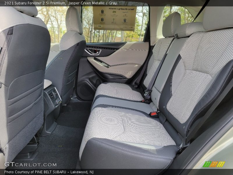 Rear Seat of 2021 Forester 2.5i Premium