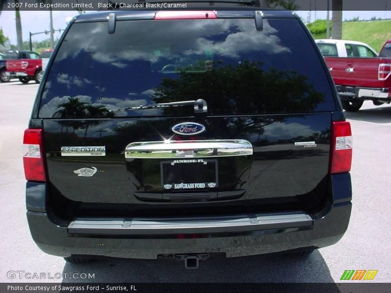 Black / Charcoal Black/Caramel 2007 Ford Expedition Limited