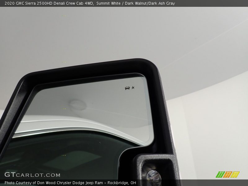 Summit White / Dark Walnut/Dark Ash Gray 2020 GMC Sierra 2500HD Denali Crew Cab 4WD