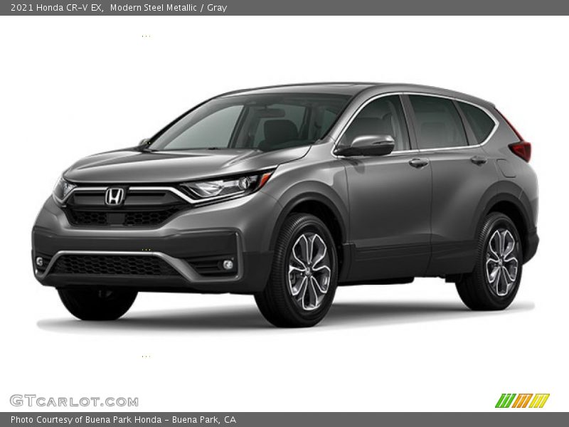 Modern Steel Metallic / Gray 2021 Honda CR-V EX