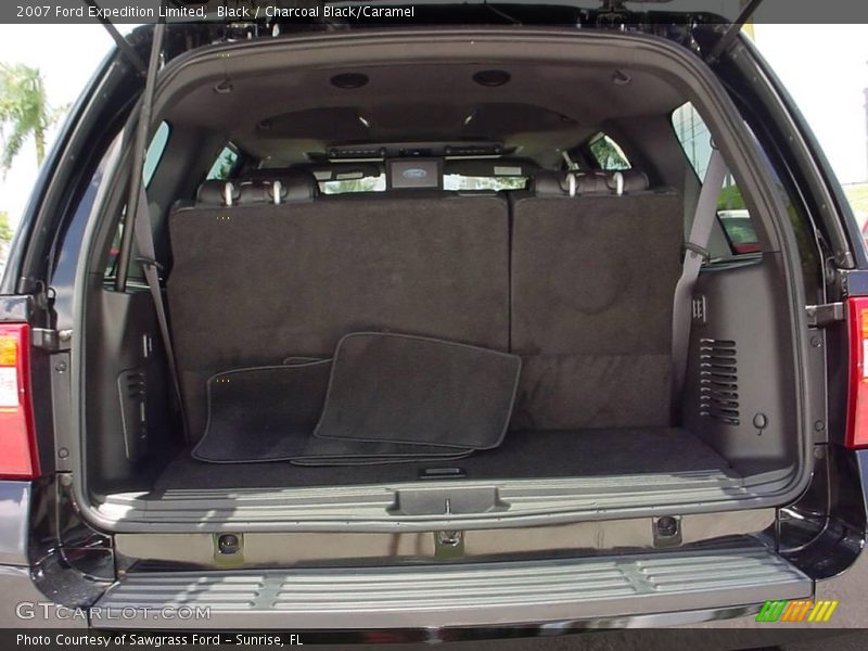 Black / Charcoal Black/Caramel 2007 Ford Expedition Limited