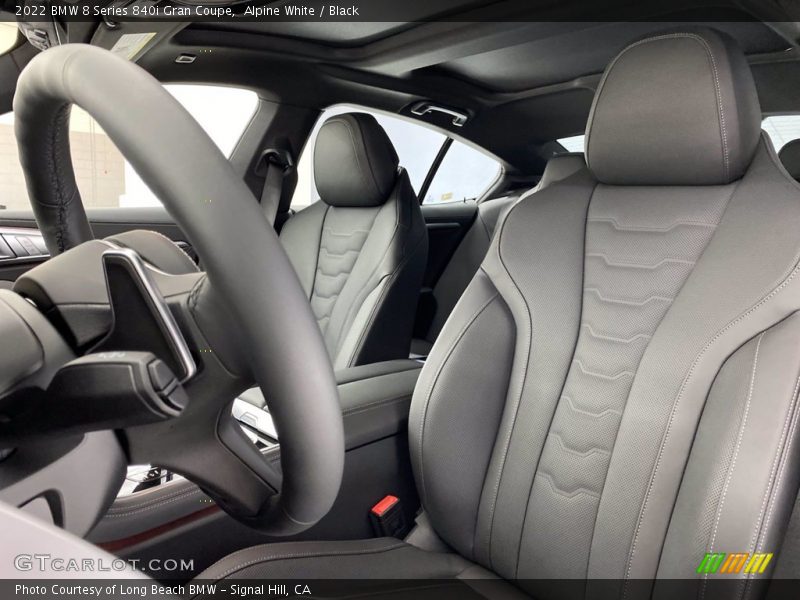 Front Seat of 2022 8 Series 840i Gran Coupe