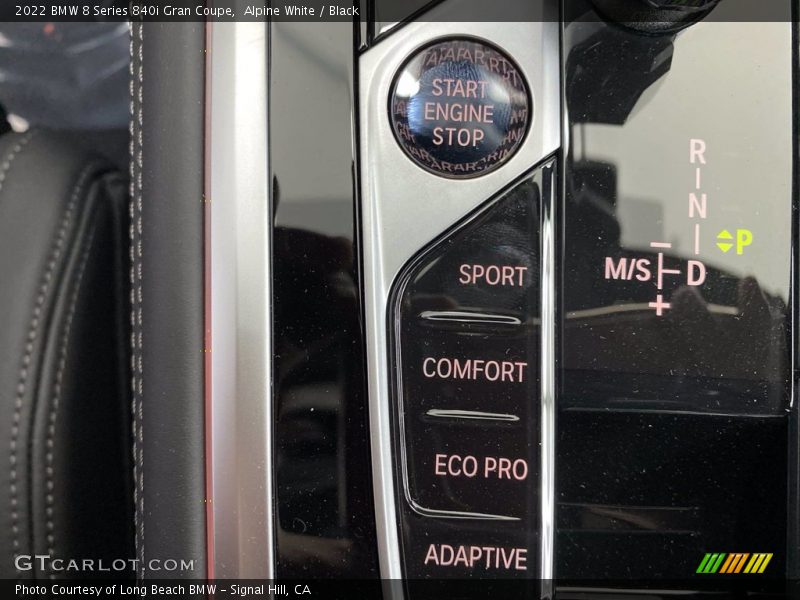 Controls of 2022 8 Series 840i Gran Coupe