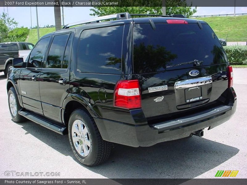 Black / Charcoal Black/Caramel 2007 Ford Expedition Limited