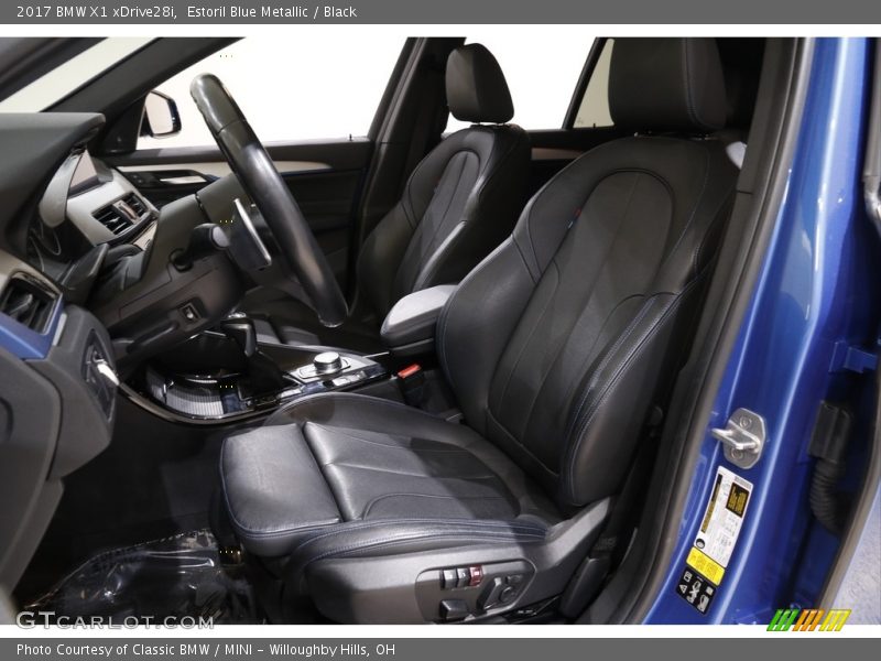 Estoril Blue Metallic / Black 2017 BMW X1 xDrive28i