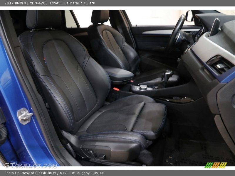 Estoril Blue Metallic / Black 2017 BMW X1 xDrive28i