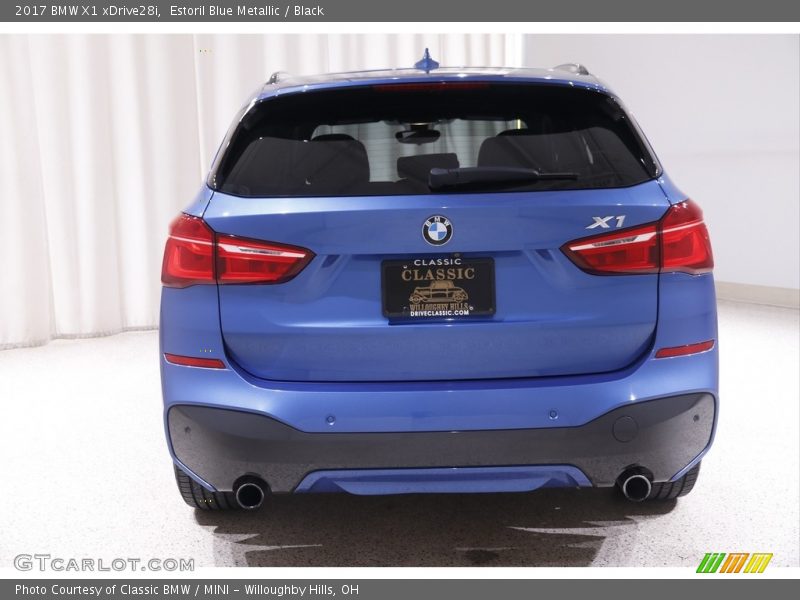 Estoril Blue Metallic / Black 2017 BMW X1 xDrive28i