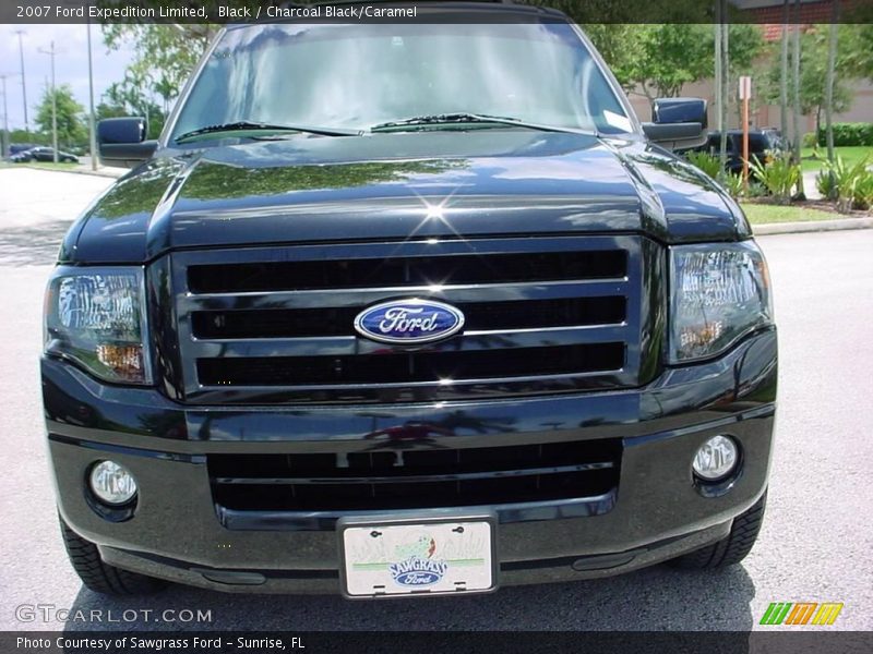 Black / Charcoal Black/Caramel 2007 Ford Expedition Limited