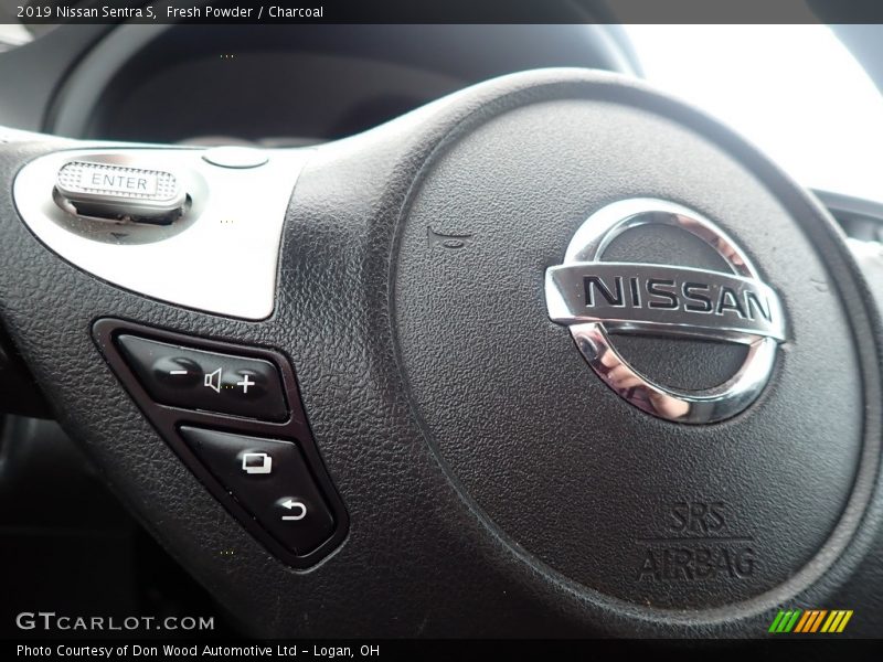 Fresh Powder / Charcoal 2019 Nissan Sentra S