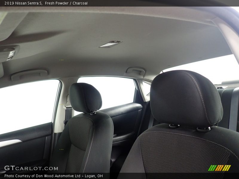 Fresh Powder / Charcoal 2019 Nissan Sentra S
