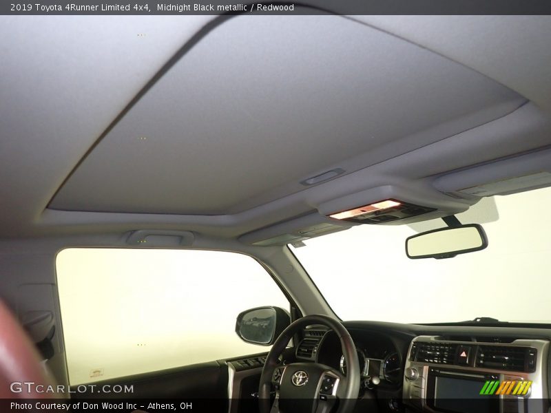Midnight Black metallic / Redwood 2019 Toyota 4Runner Limited 4x4