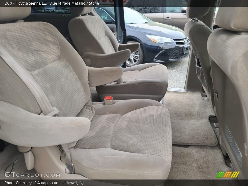 Blue Mirage Metallic / Stone 2007 Toyota Sienna LE